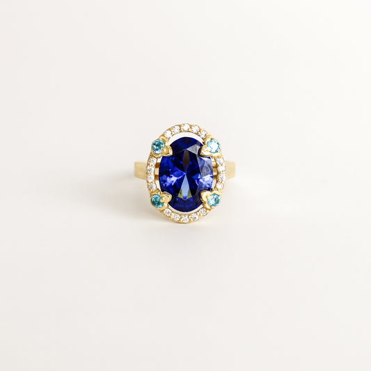 Sapphire Legacy Ring - Gold