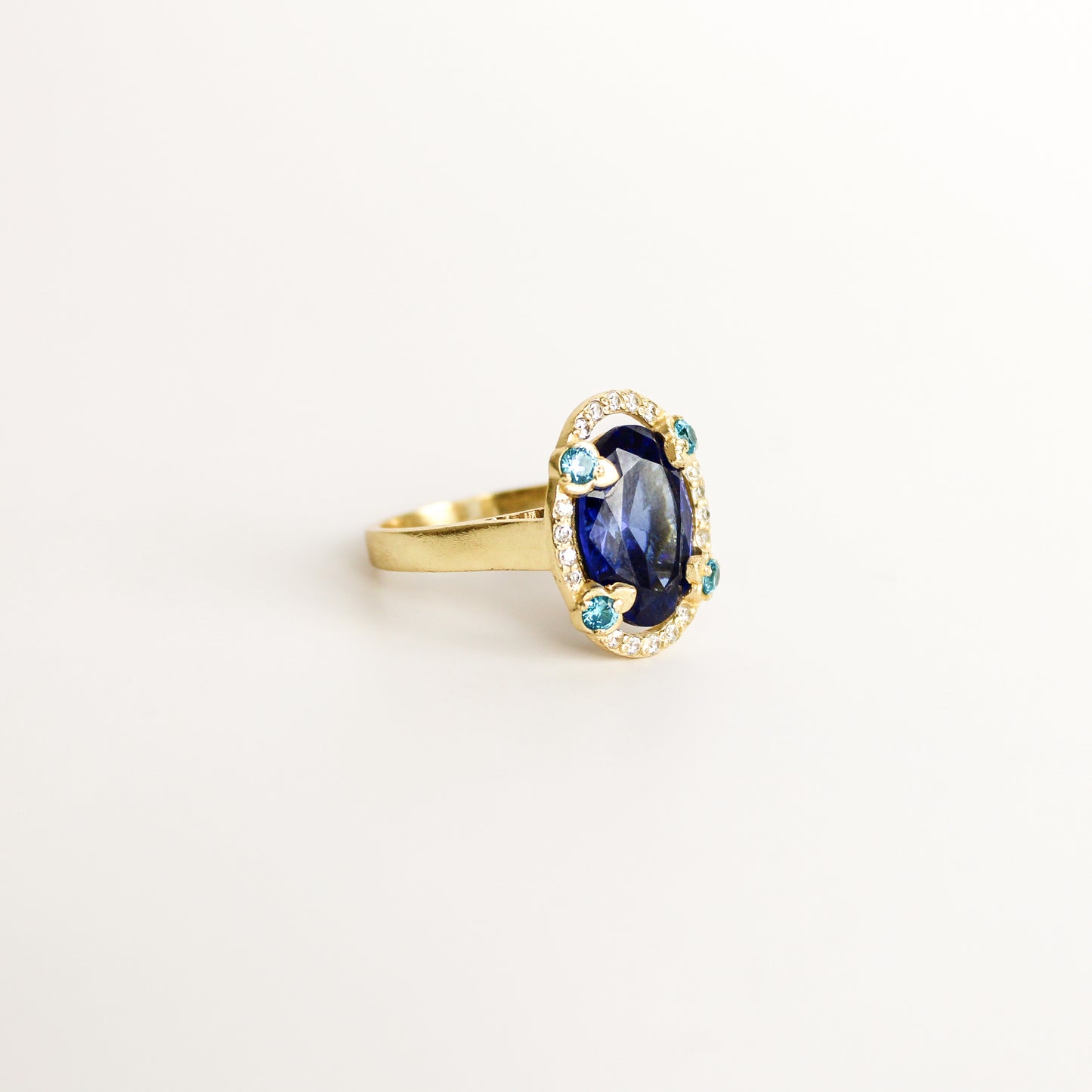 Sapphire Legacy Ring - Gold