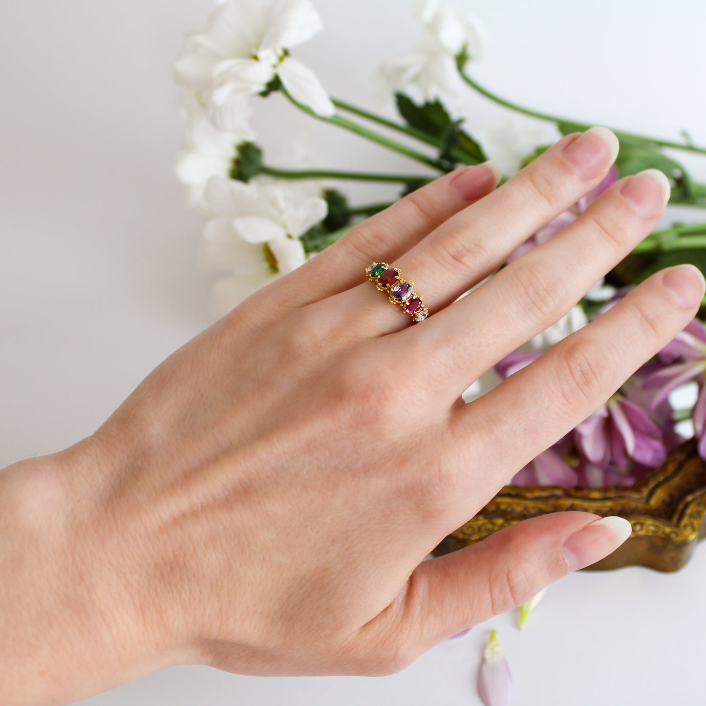 Light Jewel Ring - Gold