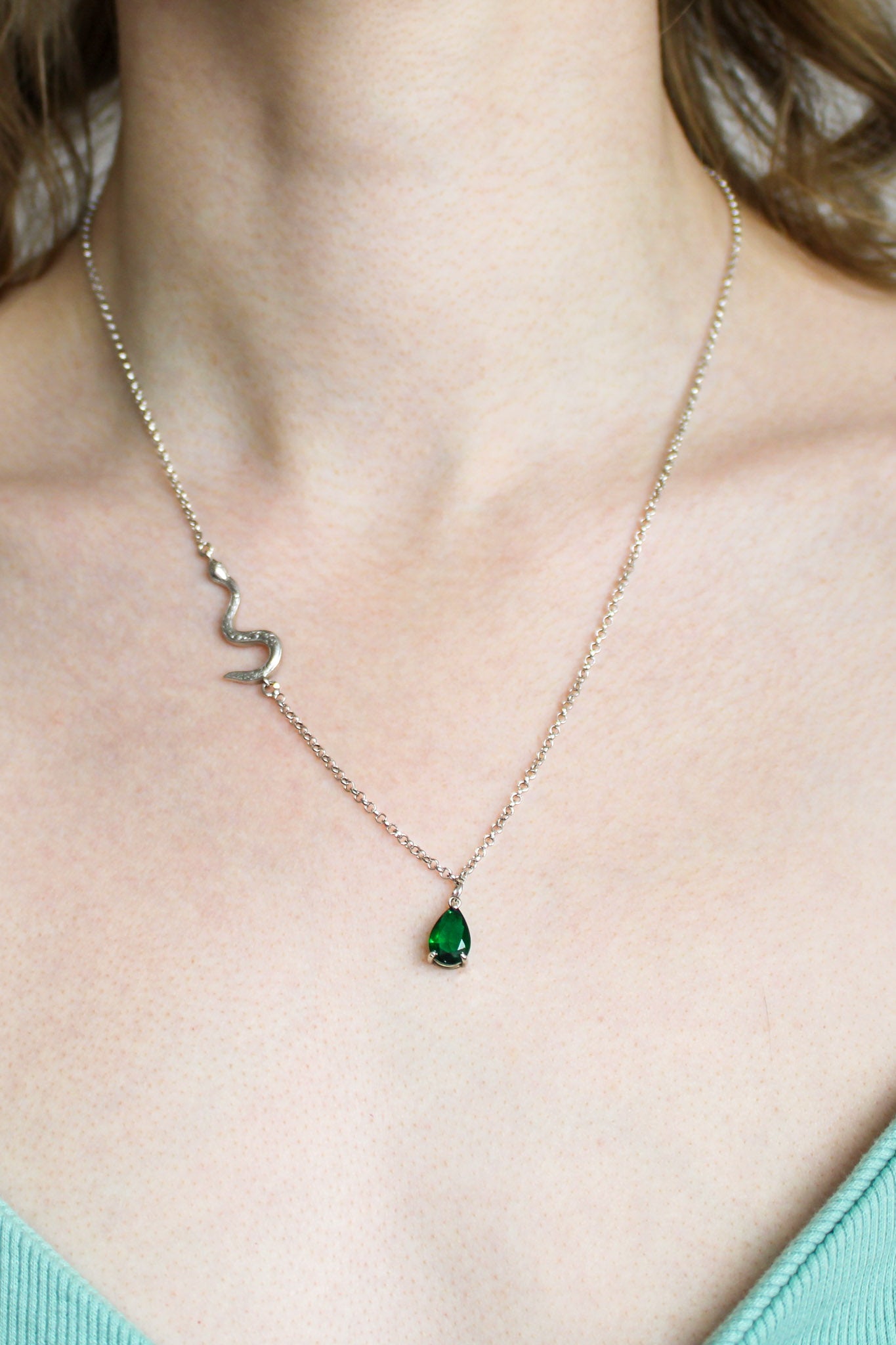Devoted Drop Necklace (early edition) - Silver