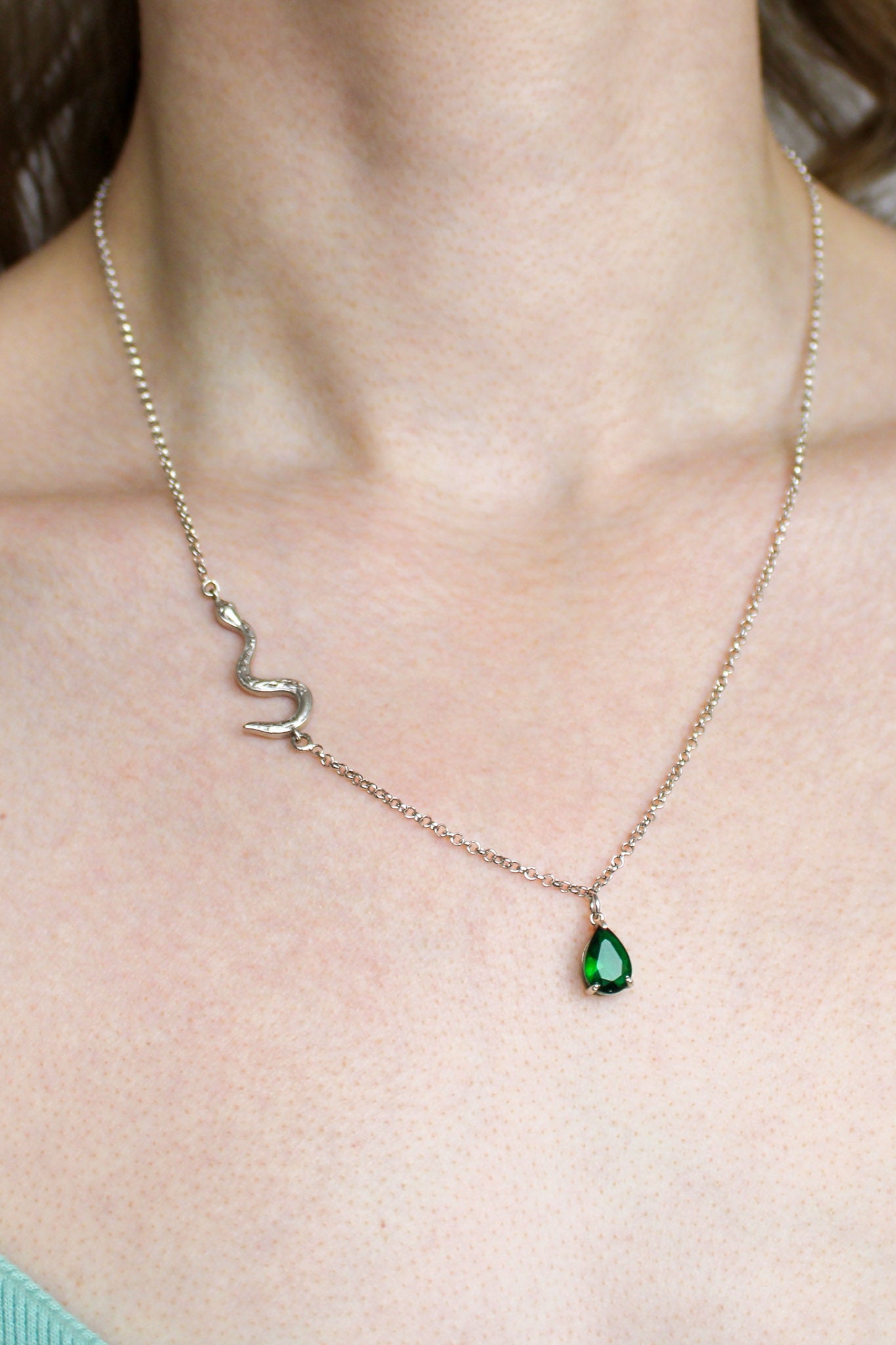 Devoted Drop Necklace (early edition) - Silver