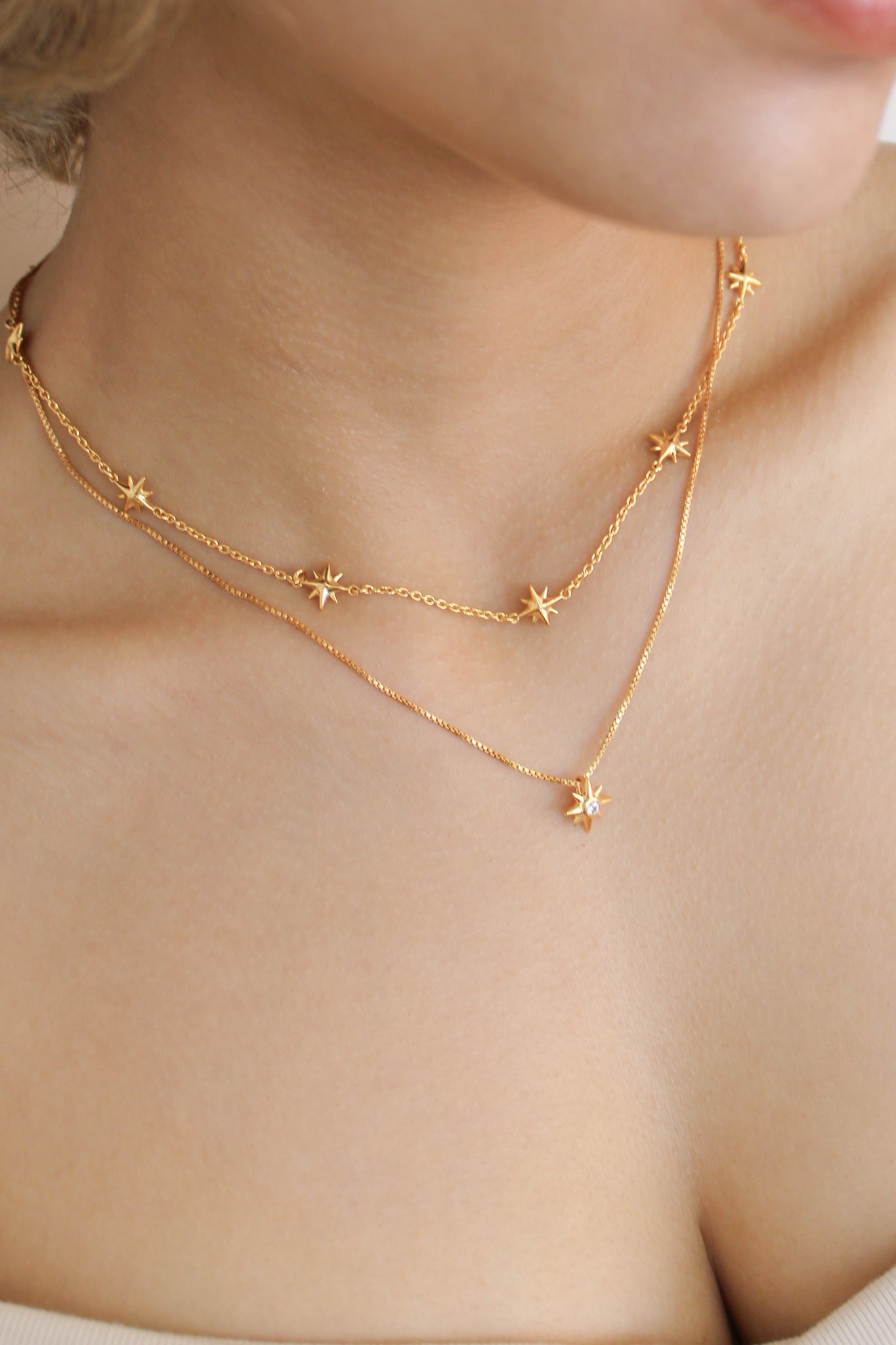 Lucida Necklace - Gold