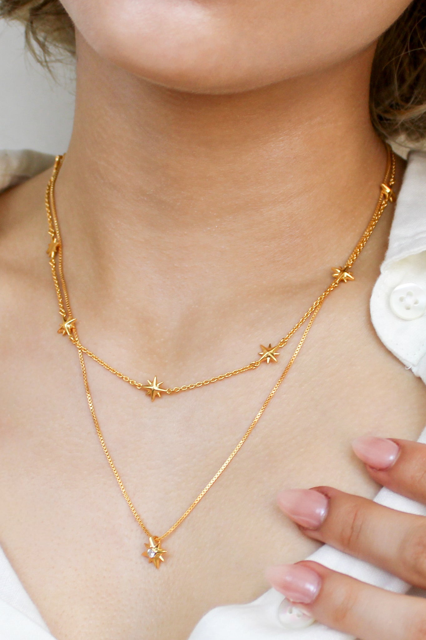 Juno Necklace - Gold