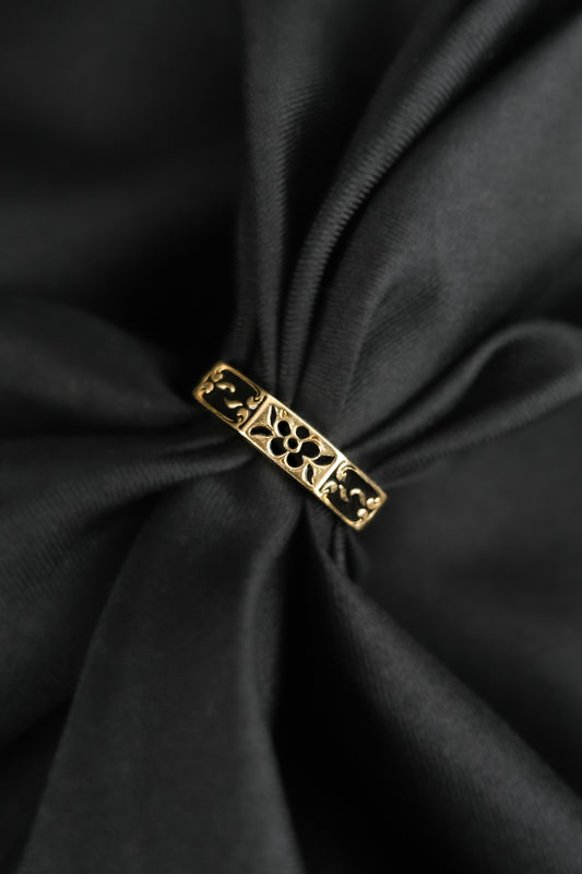 Relic Bloom Ring - Gold