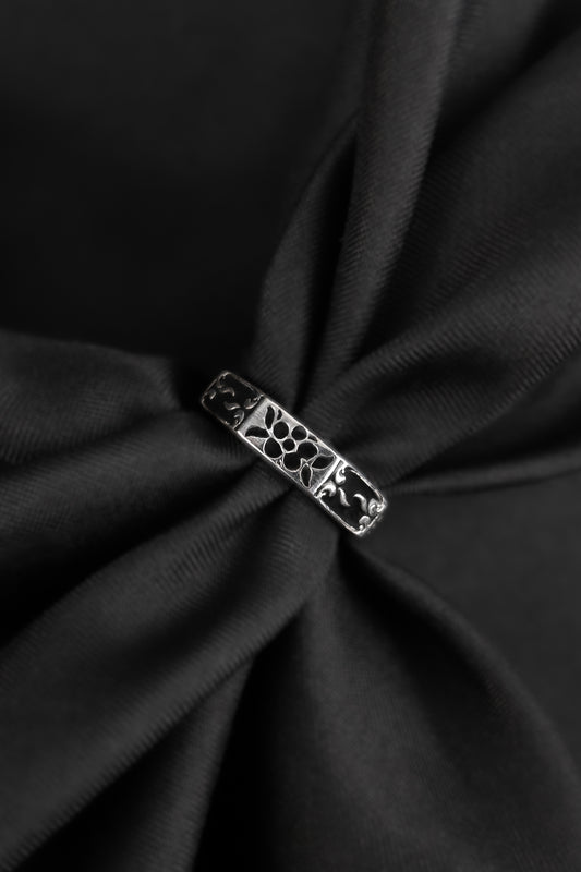 Relic Bloom Ring - Silver