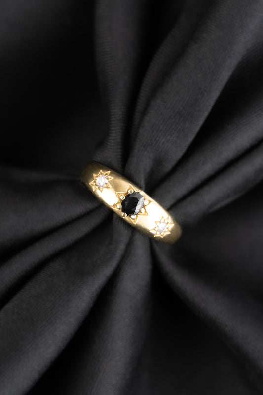 Midnight Roma Ring - Gold