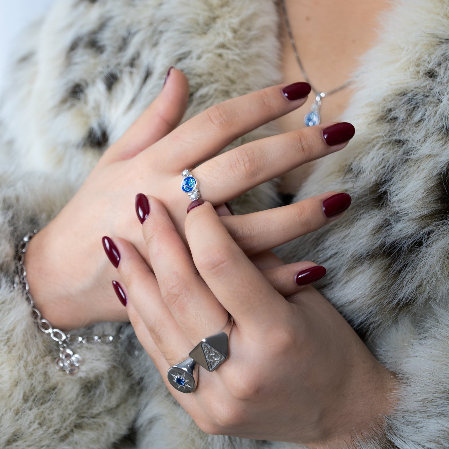 Mourning Bloom Ring - Silver