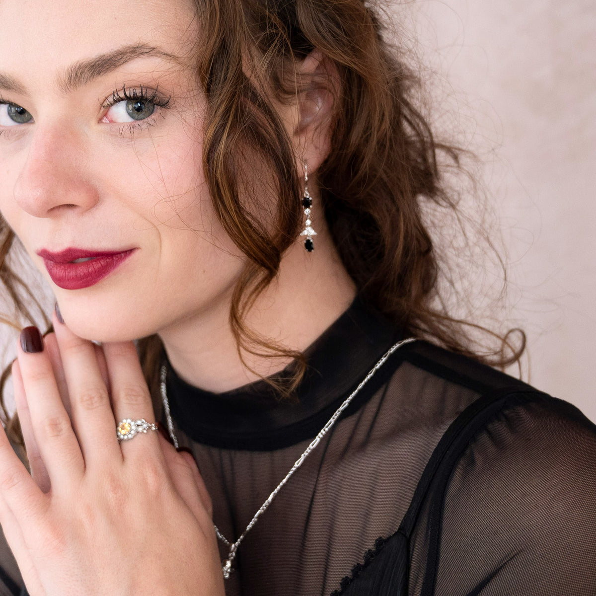 Vesper Earrings - silver