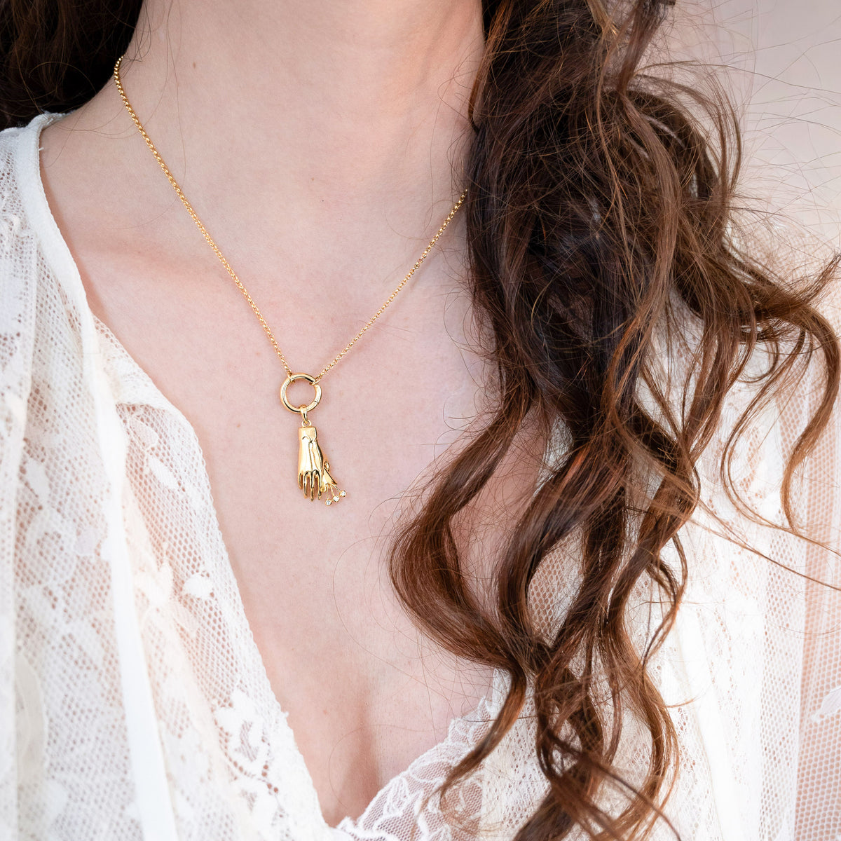 Amity Pendant - gold