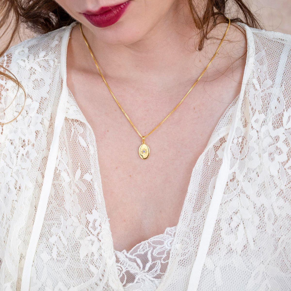 Solace Pendant - gold