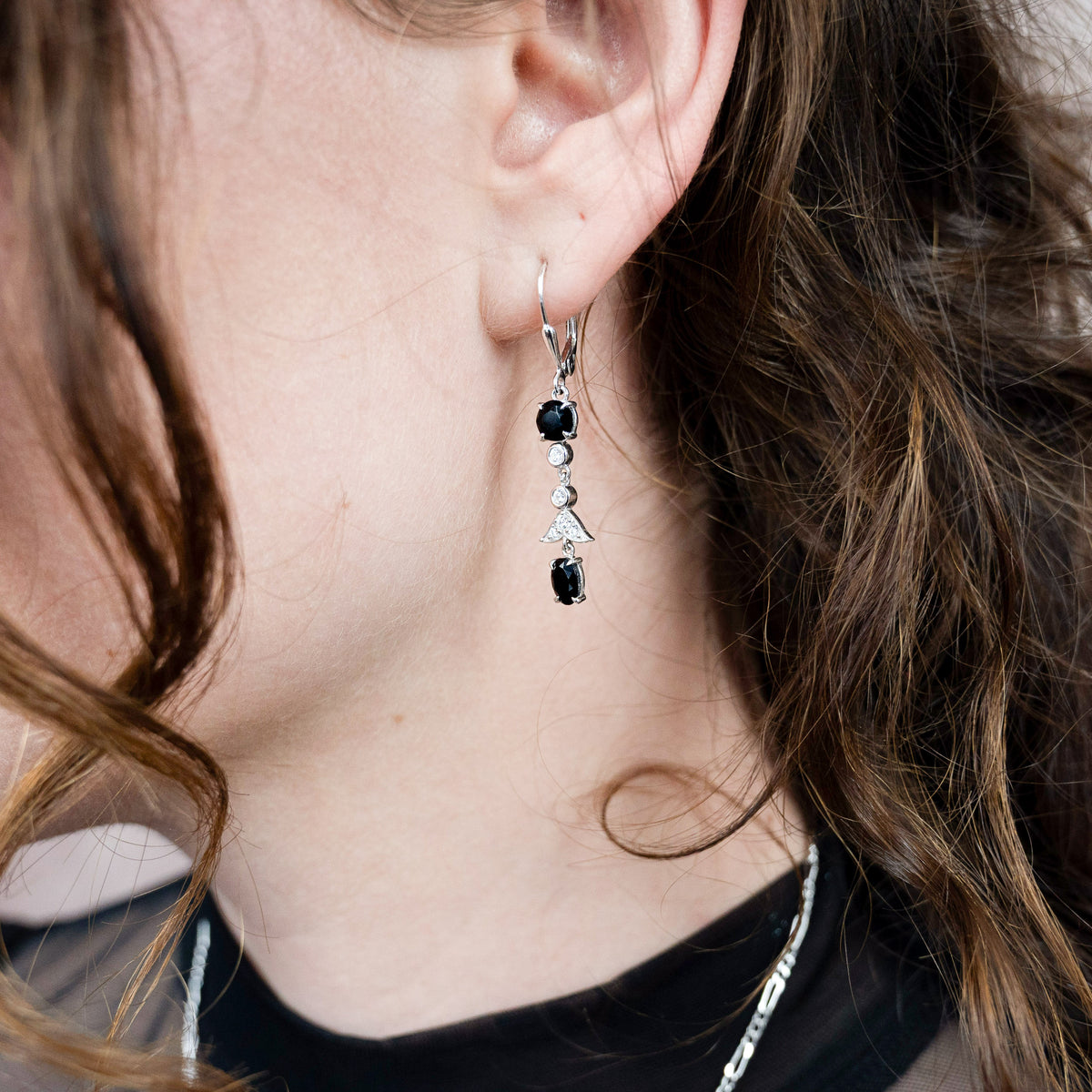 Vesper Earrings - silver