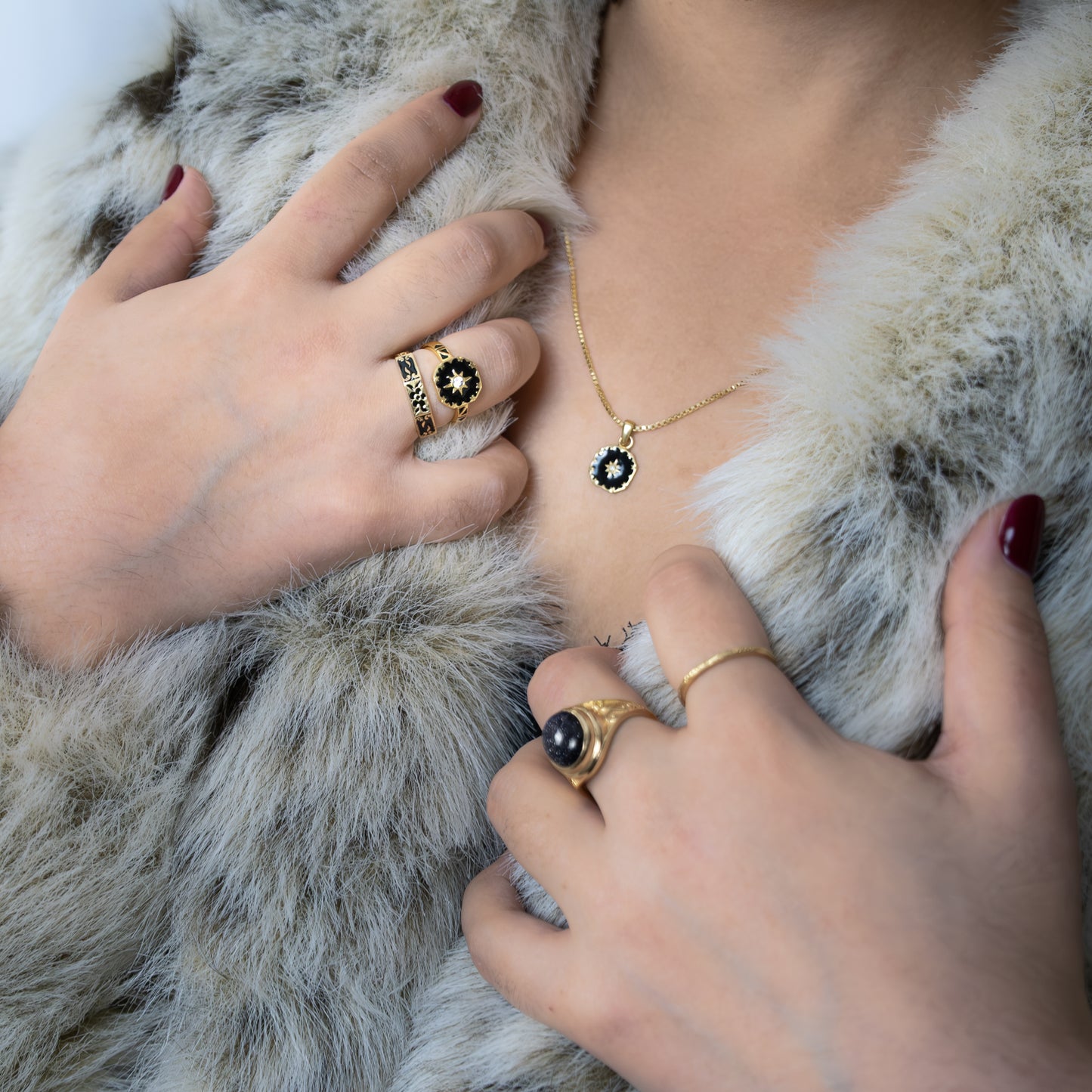 Relic Bloom Ring - Gold